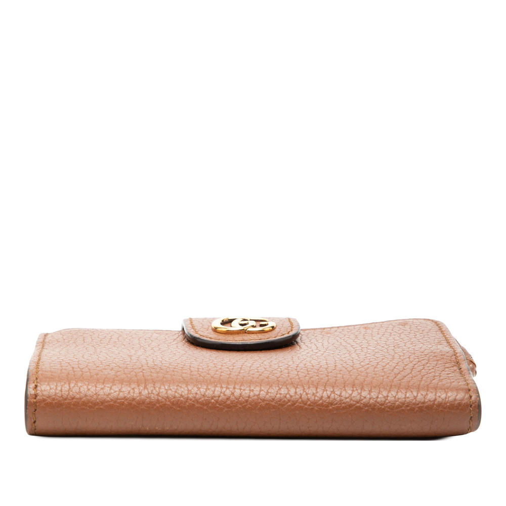 Pre-Loved Gucci GG Marmont Calfskin Bamboo Bifold Wallet - Picture 3 of 8
